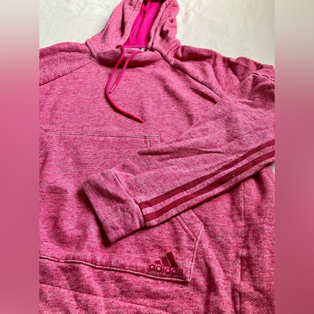 Adidas Raspberry Pullover Hoodie - Picture 3 of 3